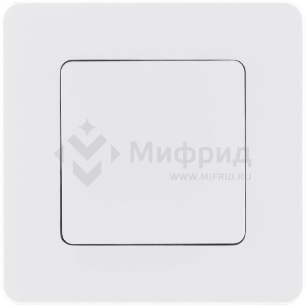 Переключатель 1-кл. 1п 1мод. СП Inspiria 10А IP44 250В 10AX механизм бел. IEK 673670