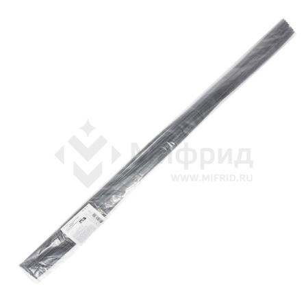 Трубка термоусадочная двустенная клеевая 4.8/2.4 (2:1) черн. 1м (уп.10шт) Rexant 26-2102