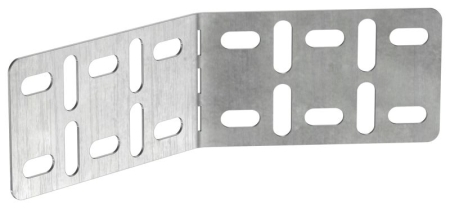 Пластина соединительная регулируемая H=80мм IEK CLM40D-PSR-080