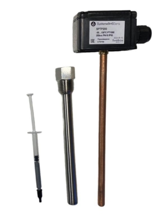 Датчик температуры погружной -50-150град.C Pt1000 200мм с гильзой SE SPTP200