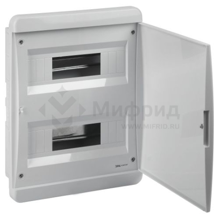 Корпус встраиваемый COMFORT ЩРВ-П-24 IP40 пластик. бел. bf24cww Эра Б0067218