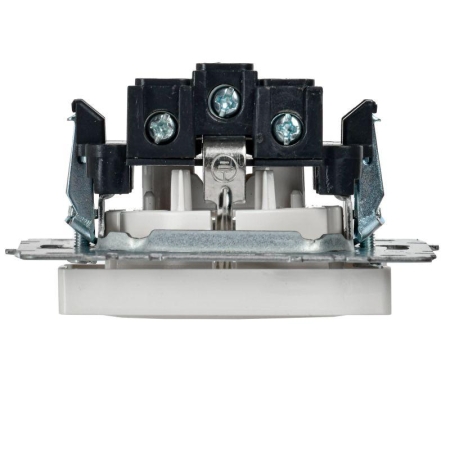 Розетка BRITE РС14-1-0-БрБ 16А с заземл. защ. шторки механизм бел. IEK BR-R14-16-K01 Розетка BRITE РС14-1-0-БрБ 16А с заземл. защ. шторки механизм бел. IEK BR-R14-16-K01