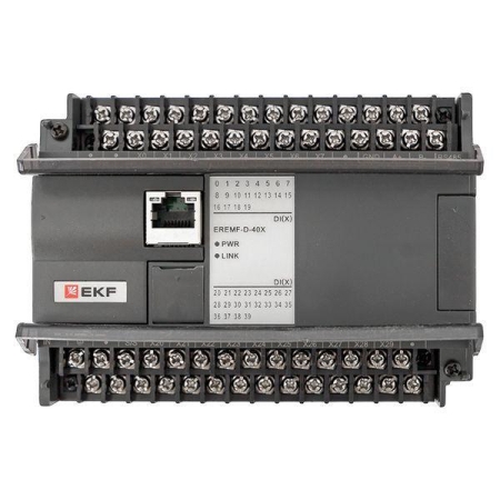 Модуль дискретного ввода EREMF 40 PRO-Logic EKF EREMF-D-40X Модуль дискретного ввода EREMF 40 PRO-Logic EKF EREMF-D-40X