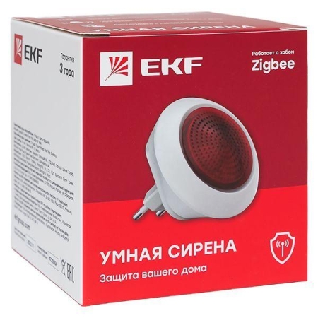 Сирена умная Zigbee Connect EKF is-sr-sb Сирена умная Zigbee Connect EKF is-sr-sb