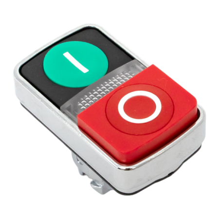 Механизм кнопки исполнительный XB4 "пуск-стоп" с выпирающим стопом возвратный без фиксации с подсветкой PROxima EKF XB4BW84