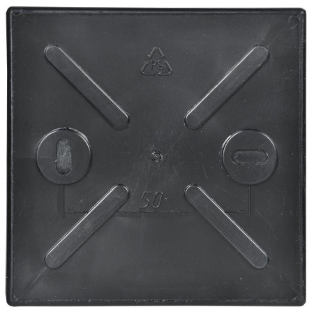 Коробка распаячная ОП 85х85х40 IP44 КМ41235 6 гермовводов черн. IEK UKO21-085-085-040-K02-44