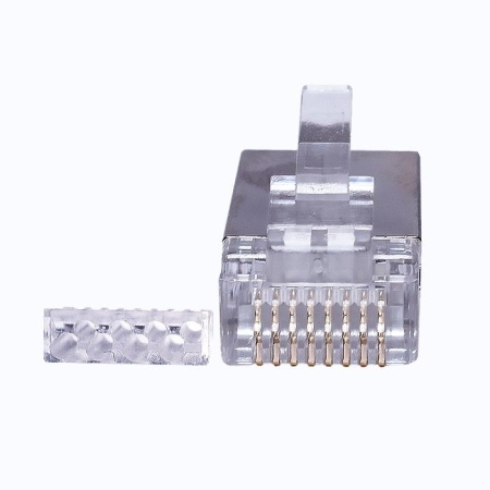 Коннектор 8P8C FTP 6 3U (RJ-45) (уп.100шт) SUPRLAN 10-0202 Коннектор 8P8C FTP 6 3U (RJ-45) (уп.100шт) SUPRLAN 10-0202