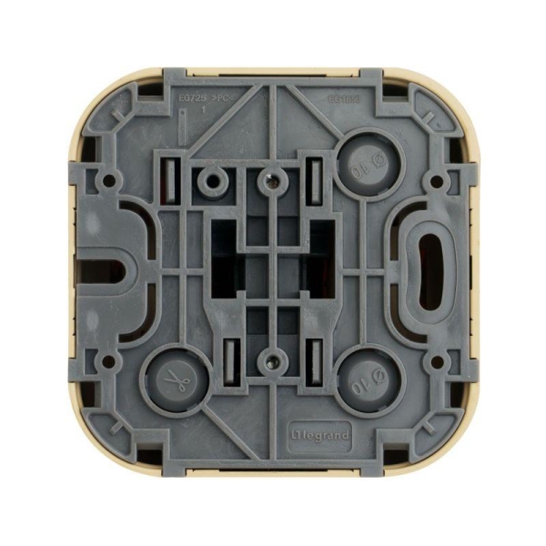 Переключатель проходной 1-кл. ОП Quteo 10А IP20 10AX дерево IEK 782264 Переключатель проходной 1-кл. ОП Quteo 10А IP20 10AX дерево IEK 782264