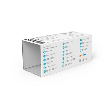 Светильник светодиодный Universal 36Вт 4000К IP65 3600лм 1170х60х55мм ДСП линейный сквозная проводка GAUSS 843425236