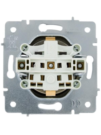 Розетка VESNA с заземл. ПБТ зол. LEZARD 742-3688-122B Розетка VESNA с заземл. ПБТ зол. LEZARD 742-3688-122B