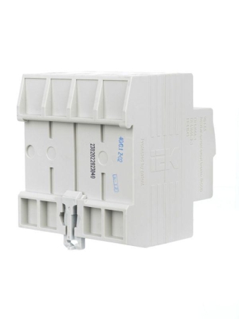 Выключатель дифференциального тока (УЗО) 4п 40А 100мА тип AC ВД1-63 KARAT IEK MDV10-4-040-100 Выключатель дифференциального тока (УЗО) 4п 40А 100мА тип AC ВД1-63 KARAT IEK MDV10-4-040-100