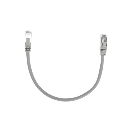 Патч-корд F/UTP кат.6 RJ45-RJ45 26AWG LSZH 0.3м сер. Rexant 02-0210-03 Патч-корд F/UTP кат.6 RJ45-RJ45 26AWG LSZH 0.3м сер. Rexant 02-0210-03
