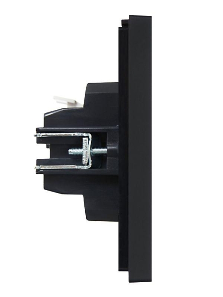 Выключатель 2-кл. СП FORTE&PIANO 10А FP105 черн. IEK FP-V20-0-10-1-K02