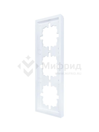 Рамка 3-м ZIMA горизонт. бел. LEZARD 704-0200-148