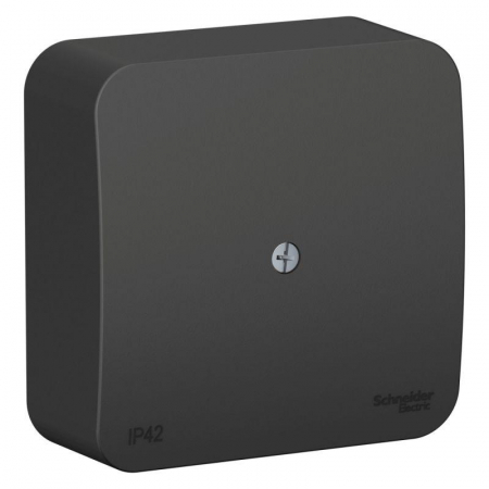 Коробка распределительная ОП Blanca IP42 антрацит SE BLNRK000016 Коробка распределительная ОП Blanca IP42 антрацит SE BLNRK000016