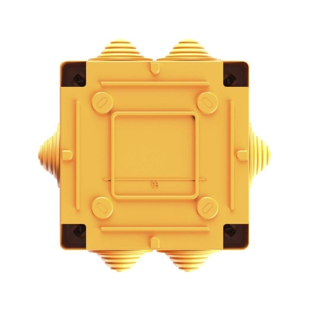 Коробка ответвительная FS 100х100х50мм IP55 5п 450В 20А 10кв.мм с кабельными вводами и клеммниками пластик. DKC FSB11510