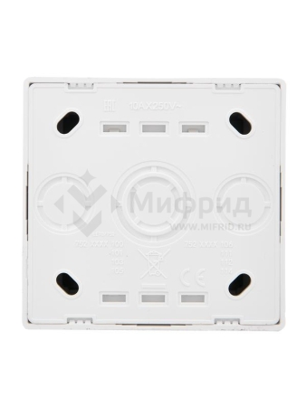 Выключатель 1-кл. ОП LETO с индикацией бел. LEZARD 752-0200-111