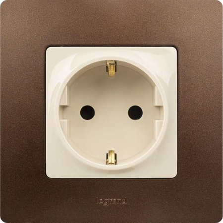 Рамка 1-м Etika какао IEK 672571