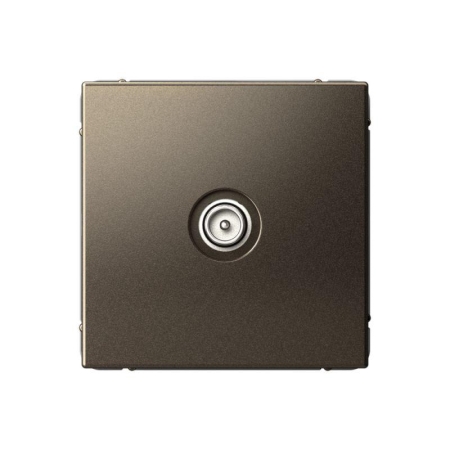 Розетка телевизионная оконечная TV ArtGallery 1дБ механизм мокко SE GAL000691 Розетка телевизионная оконечная TV ArtGallery 1дБ механизм мокко SE GAL000691