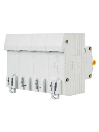 Выключатель автоматический модульный 4п C 100А 10кА ВА47-100 KARAT IEK MVA40-4-100-C Выключатель автоматический модульный 4п C 100А 10кА ВА47-100 KARAT IEK MVA40-4-100-C