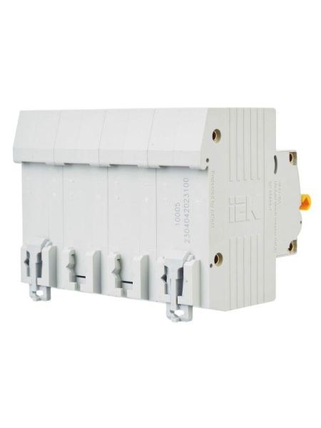 Выключатель автоматический модульный 4п C 100А 10кА ВА47-100 KARAT IEK MVA40-4-100-C Выключатель автоматический модульный 4п C 100А 10кА ВА47-100 KARAT IEK MVA40-4-100-C