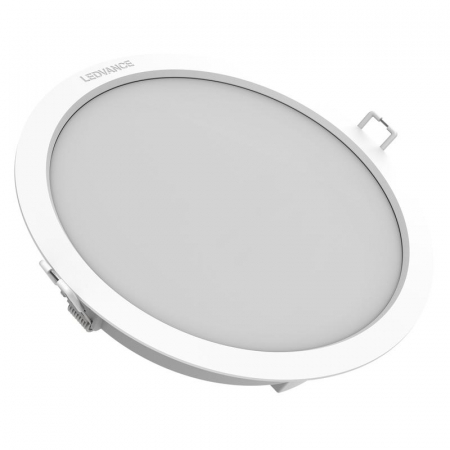 Светильник светодиодный Eco Class Downlight DL 865 WT 13Вт 6500К IP44 1235лм ДВО даунлайт кругл. встраив. ультратонкий LEDVANCE 4058075644250 Светильник светодиодный Eco Class Downlight DL 865 WT 13Вт 6500К IP44 1235лм ДВО даунлайт кругл. встраив. ультратонкий LEDVANCE 4058075644250