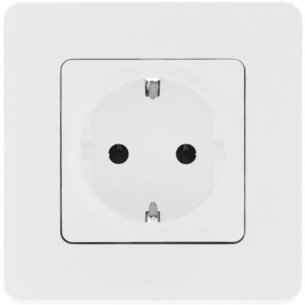 Розетка 1-м СП Inspiria 16А IP20 250В 2P+E защ. шторки немецк. стандарт механизм бел. IEK 673730 Розетка 1-м СП Inspiria 16А IP20 250В 2P+E защ. шторки немецк. стандарт механизм бел. IEK 673730