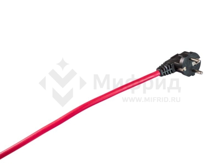 Удлинитель на треугольной катушке 4х50м без заземл. 16А IP44 3.5кВт ПВС 2х2.5 УКП КОСМОС YKTKsm50m-4g(2.5)