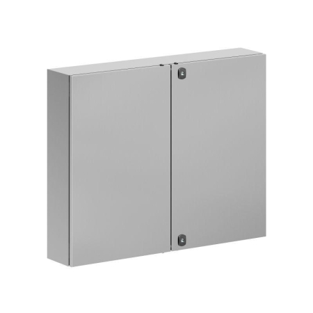 Корпус навесной STH с М/П двухдверный из нержавеющей стали AISI316 800х1000х200мм с фланцем DKC R5STH0812F-316 Корпус навесной STH с М/П двухдверный из нержавеющей стали AISI316 800х1000х200мм с фланцем DKC R5STH0812F-316