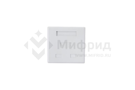 Розетка компьютерная 8P8C (RJ-45) кат.5E UTP 2 порта TOKOV ELECTRIC TKE-SMB-8P8C-2P-UTP