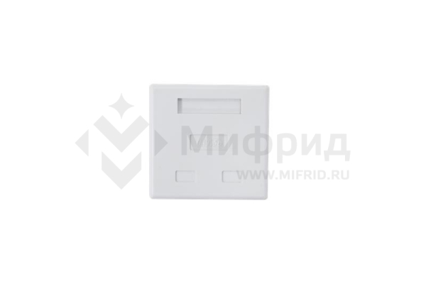 Розетка компьютерная 8P8C (RJ-45) кат.5E UTP 2 порта TOKOV ELECTRIC TKE-SMB-8P8C-2P-UTP