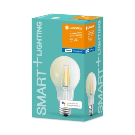 Лампа светодиодная SMART+ Filament Classic Dimmable 60 6Вт/2700К E27 LEDVANCE 4058075208551 Лампа светодиодная SMART+ Filament Classic Dimmable 60 6Вт/2700К E27 LEDVANCE 4058075208551