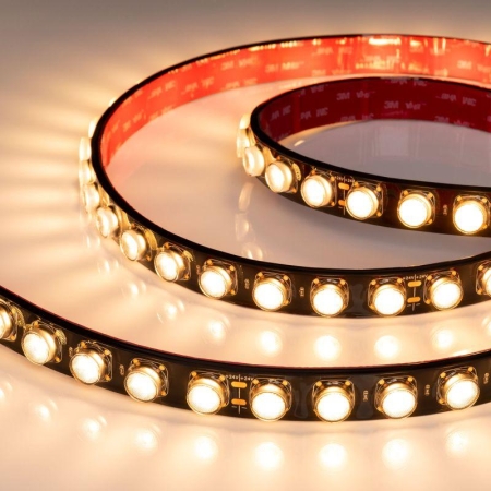 Лента светодиодная FLT-PS-A42-BLACK-23mm 24V Warm 2700К 21Вт/м IP67 30deg герметичная (уп.5м) Arlight 049293