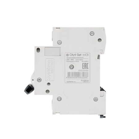 Выключатель автоматический модульный 4п B 10А 4.5кА City9 Set 400В SE C9F14410 Выключатель автоматический модульный 4п B 10А 4.5кА City9 Set 400В SE C9F14410