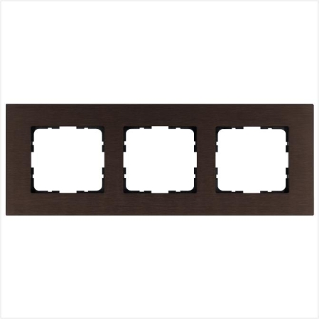 Рамка 3-м G-Metal метал. алюм. корич. Brown Jasmart G1003AZ Рамка 3-м G-Metal метал. алюм. корич. Brown Jasmart G1003AZ