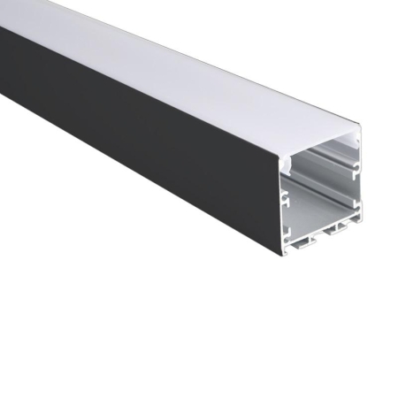 Профиль накладной PAL 3535-BLACK (комплект 2м 2глухих заглушки рассеиватель матов. 4клипсы крепежных) 2м анод. Pro JazzWay 5059054 Профиль накладной PAL 3535-BLACK (комплект 2м 2глухих заглушки рассеиватель матов. 4клипсы крепежных) 2м анод. Pro JazzWay 5059054