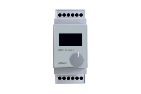 Терморегулятор Compact на шину DIN с датчиком температуры на проводе 16А ДЕВИ 140F5020R Терморегулятор Compact на шину DIN с датчиком температуры на проводе 16А ДЕВИ 140F5020R