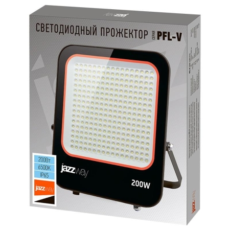Прожектор светодиодный PFL-V 200Вт 6500К IP65 ДО Pro JazzWay 5039797 Прожектор светодиодный PFL-V 200Вт 6500К IP65 ДО Pro JazzWay 5039797