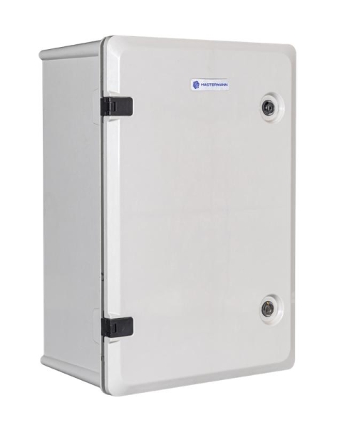 Шкаф монтажный композитный IK10 360x560x250мм IP66 Mastermann 00-01020361 Шкаф монтажный композитный IK10 360x560x250мм IP66 Mastermann 00-01020361