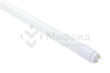 Лампа светодиодная RS LED T8 G13 ST-GL 18W 840 1200mm 18Вт линейная матовая 4000К нейтр. бел. G13 2000лм 230В 1200мм Русский Свет 15010245098