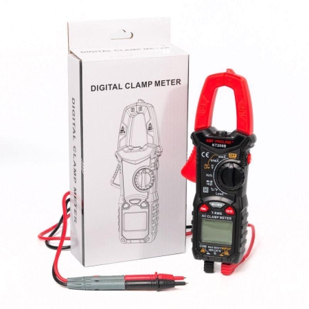 Клещи токовые цифровые "PROLINE" KT 206B КВТ 79130 Клещи токовые цифровые "PROLINE" KT 206B КВТ 79130