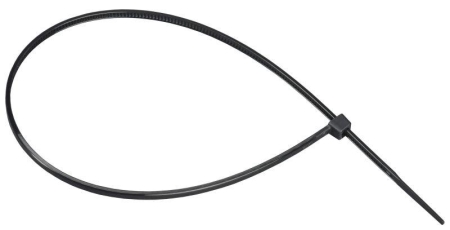 Хомут 2.5х260мм P6.6 стандартный черн. (уп.100шт) IEK UHH30-D025-260-100-K02