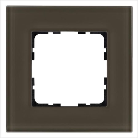 Рамка 1-м G-Glass стекло каперсовый Jasmart G1001GT Рамка 1-м G-Glass стекло каперсовый Jasmart G1001GT