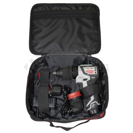 Дрель-шуруповерт аккумуляторная бесщеточн. ДА-10/12В 36 КомбиМАКС (Li-ion сумка 2 аккум. 2А.ч 4 насадки) ИНТЕРСКОЛ 687.2.2.78