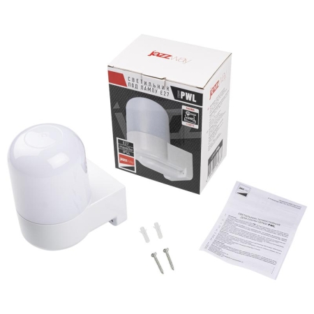 Светильник PWL 155085 SAUNA WHITE E27 IP54 230В термостойкий для саун бел. JazzWay 5061873 Светильник PWL 155085 SAUNA WHITE E27 IP54 230В термостойкий для саун бел. JazzWay 5061873