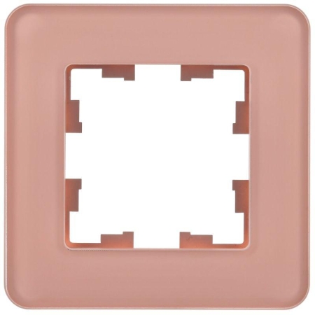 Рамка 1-м BRITE РУ-1-2-Бр стекло дым. RE IEK BR-M12-G-41-K97 Рамка 1-м BRITE РУ-1-2-Бр стекло дым. RE IEK BR-M12-G-41-K97