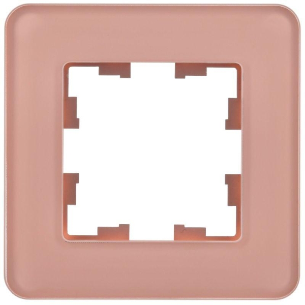 Рамка 1-м BRITE РУ-1-2-Бр стекло дым. RE IEK BR-M12-G-41-K97 Рамка 1-м BRITE РУ-1-2-Бр стекло дым. RE IEK BR-M12-G-41-K97