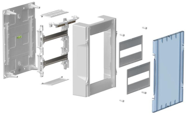 Корпус ЩРН-П-24 Krepta 5 IP40 бел. дверь пластик. IEK KR5-KP13-N-24-41 Корпус ЩРН-П-24 Krepta 5 IP40 бел. дверь пластик. IEK KR5-KP13-N-24-41