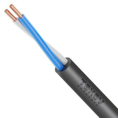 Кабель TOKOV ELECTRIC ВВГнг(А)-LSLTx 2х1.5 ОК (N) 0.66кВ (м) УТ000030891 Кабель TOKOV ELECTRIC ВВГнг(А)-LSLTx 2х1.5 ОК (N) 0.66кВ (м) УТ000030891