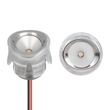 Светильник ALT-LODESTAR-HANDRAIL-R27-1.5W Warm3000 SL 70deg 12-24В 1.5Вт 3000К IP67 ландшафтный метал. Arlight 043668